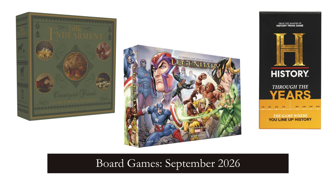 New Boardgames: September 2026
