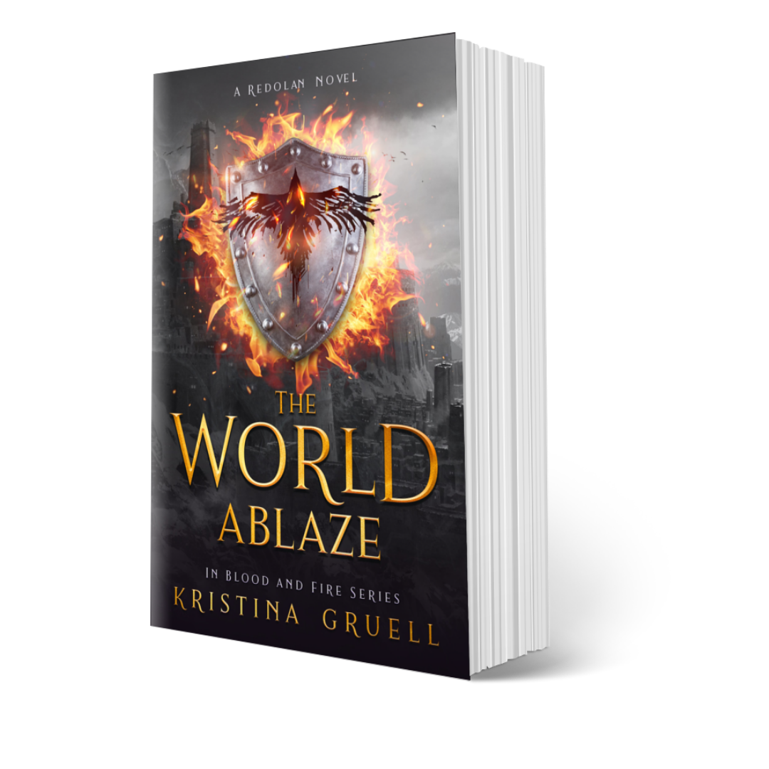 The World Ablaze, Book Five of the In Blood and Fire Series, Paperback